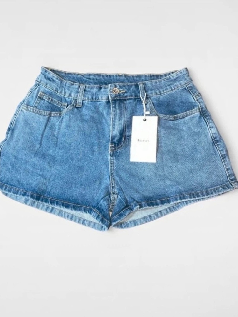 ELLEVEN Denim Shorts Denim Jean Shorts Size Medium NWT